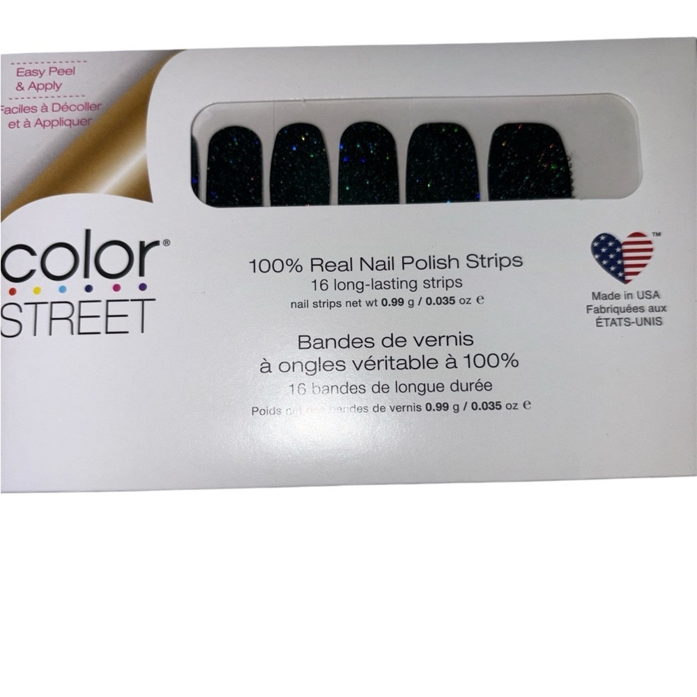 Color Street nail strips 100% real polish strips Scot Topic style New in pack